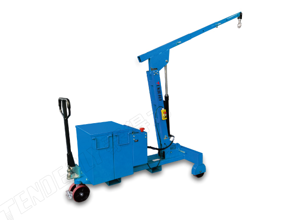 半电动型平衡重式单臂吊机